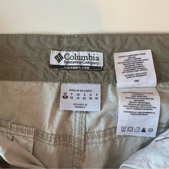 NWT Columbia Cape Rush Flat Front Shorts Size 10 Active Fit Hiking Outdoor - Picture 14 of 15